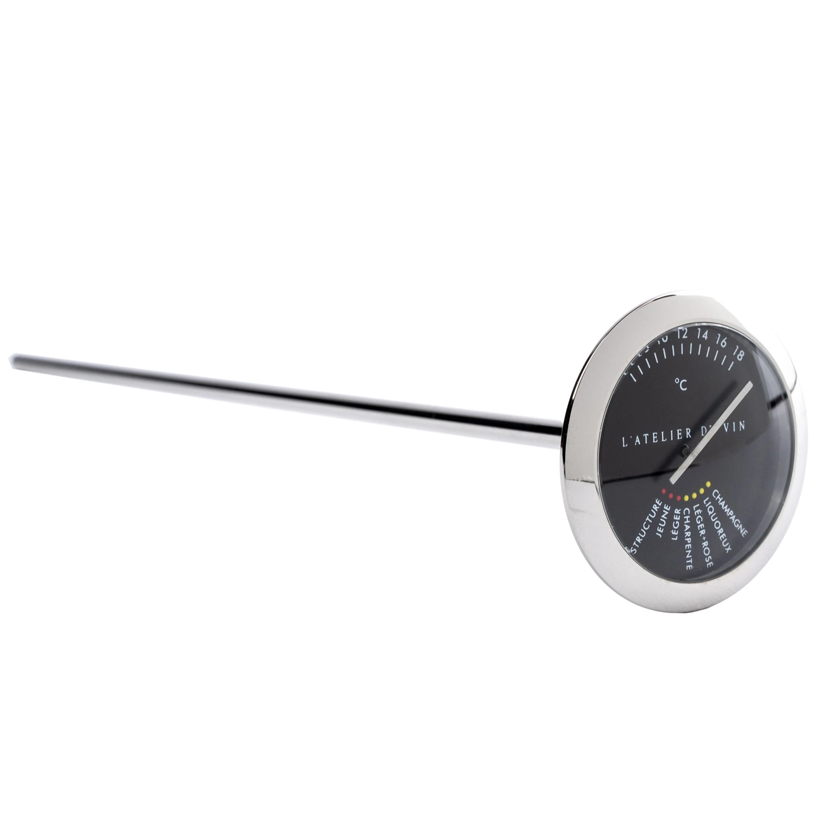 Een wijnthermometer